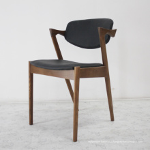 Mobiliário de madeira Design moderno Cadeiras de jantar em madeira maciça